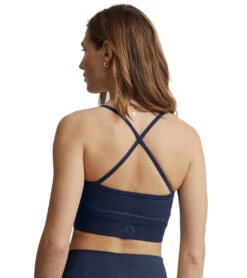 Varley Always Irena Bra -Everyday Yoga 6817439875115 navyslate 2a