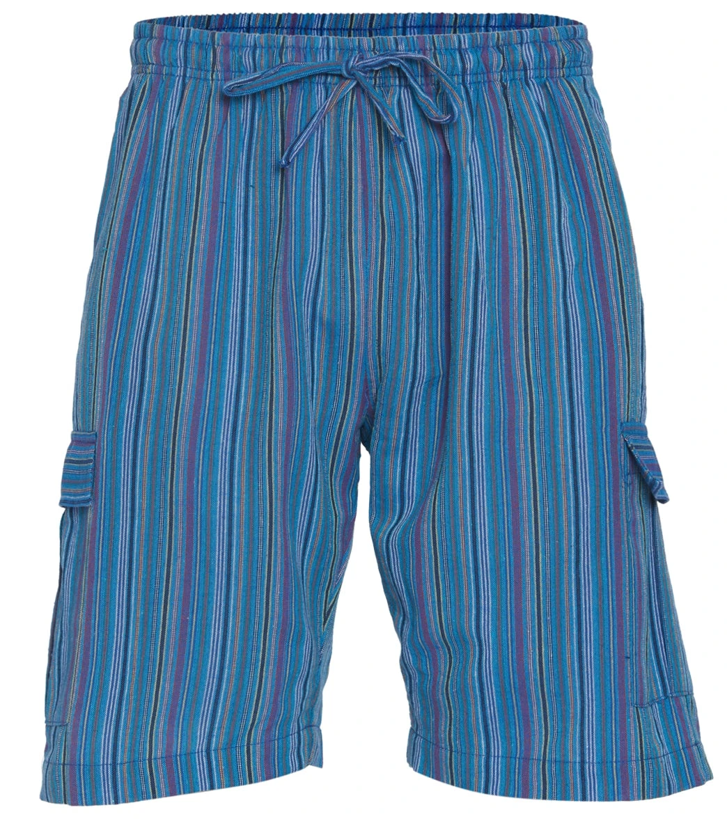 Yak & Yeti Men's Striped Shorts With Pockets 6 Yak & Yeti Men's Striped Shorts With Pockets - Image 4