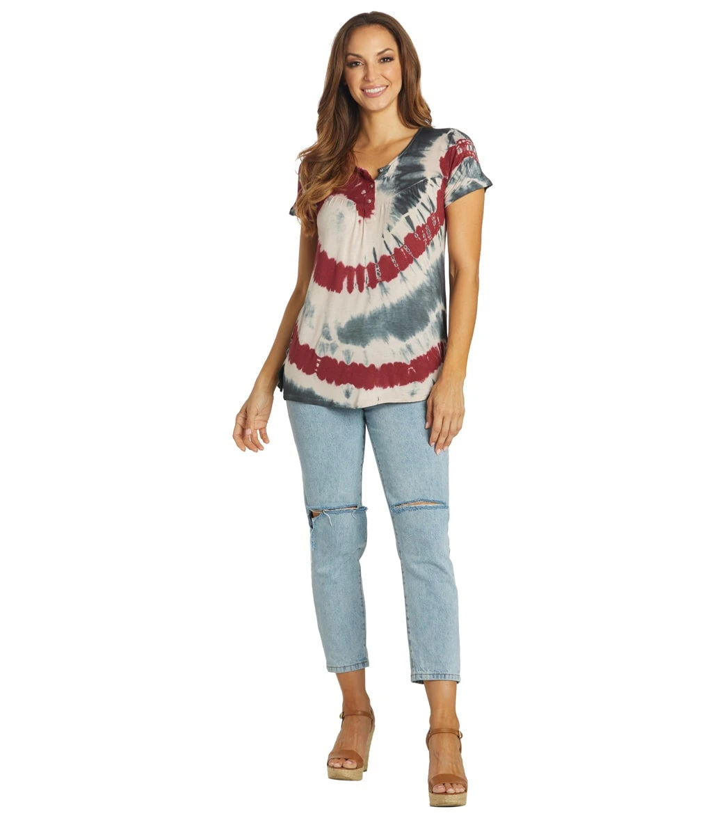 Yak & Yeti Spiral Tie Dye Loose Fit Tee 12 Yak & Yeti Spiral Tie Dye Loose Fit Tee - Image 10