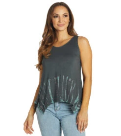Yak & Yeti Casual Tie Dye Tank 20 Yak & Yeti Casual Tie Dye Tank -Everyday Yoga 6823872036907 grey 1a