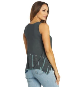 Yak & Yeti Casual Tie Dye Tank 22 Yak & Yeti Casual Tie Dye Tank -Everyday Yoga 6823872036907 grey 3a