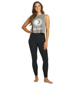 Spiritual Gangster Luna Crop Tank Heather Grey -Everyday Yoga 6824881094699 heathergrey 4a