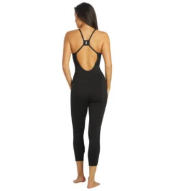 Free People Ashford Side To Side Performance Jumpsuit -Everyday Yoga 6846667587627 black 3a