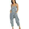 Free People Hot Shot Printed Onesie -Everyday Yoga 6846724374571 indigocombo 1a
