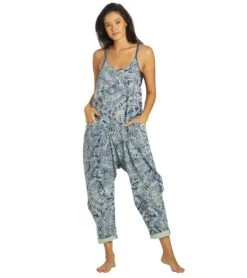 Free People Hot Shot Printed Onesie Indigo Combo 13 Free People Hot Shot Printed Onesie Indigo Combo -Everyday Yoga 6846724374571 indigocombo