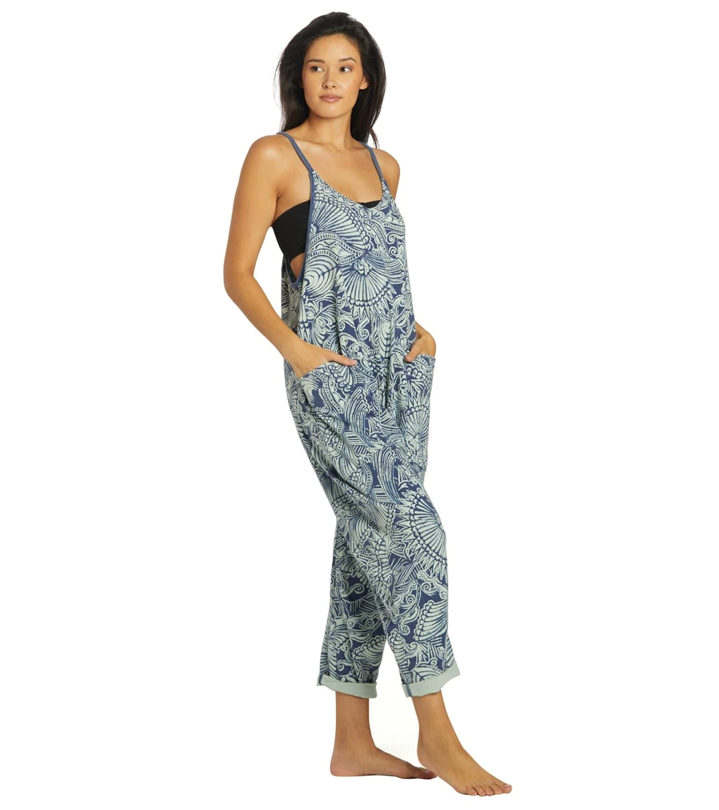 Free People Hot Shot Printed Onesie Indigo Combo 3 Free People Hot Shot Printed Onesie Indigo Combo