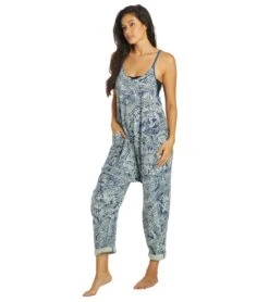 Free People Hot Shot Printed Onesie Indigo Combo 11 Free People Hot Shot Printed Onesie Indigo Combo -Everyday Yoga 6846724374571 indigocombo 5a