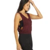 Free People Don't Get It Twisted Tank Cherry Mocha -Everyday Yoga 6846724440107 cherrymocha 2a