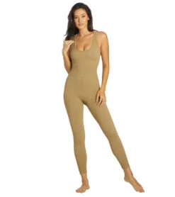 Free People Free Throw Onsie -Everyday Yoga 6846725357611 mushroom