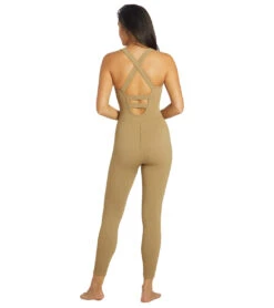 Free People Free Throw Onsie -Everyday Yoga 6846725357611 mushroom 3a