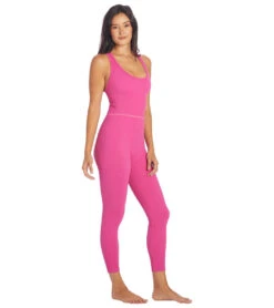 Free People Free Throw Onsie -Everyday Yoga 6846725390379 fuschiafizz 2a