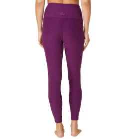 Beyond Yoga Spacedye Out Of Pocket High Waisted 7/8 Yoga Leggings Aubergine/Beet -Everyday Yoga 6851971547179 auberginebeet 3a