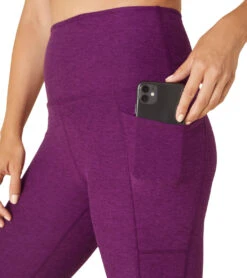 Beyond Yoga Spacedye Out Of Pocket High Waisted 7/8 Yoga Leggings Aubergine/Beet -Everyday Yoga 6851971547179 auberginebeet 5a