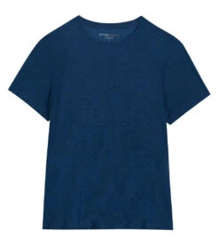 Beyond Yoga Always Beyond Crew Tee -Everyday Yoga 6852270981163 celestialblueheather 1a