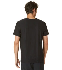 Beyond Yoga Always Beyond Crew Tee -Everyday Yoga 6852271112235 darkestnight 3a 1