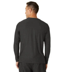 Beyond Yoga Always Beyond Long Sleeve Crew Darkest Night -Everyday Yoga 6852272160811 darkestnight 3a