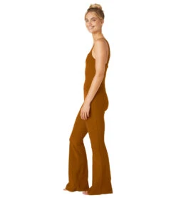 Beyond Yoga Spacedye Hit The Scene Jumpsuit Clove Brown Heather -Everyday Yoga 6852276617259 clovebrownheather 4a
