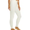 Year Of Ours Ribbed Football Leggings White