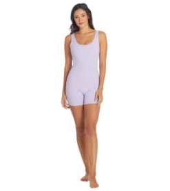 Year Of Ours The Johanna Rib Onesie Lavender 9 Year Of Ours The Johanna Rib Onesie Lavender -Everyday Yoga 6855334789163 lavender 4a