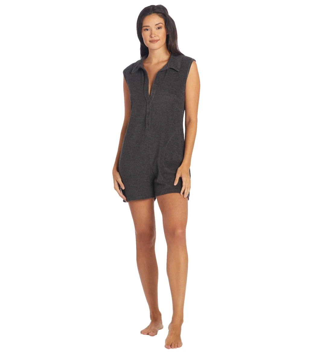 Year Of Ours Weekend Terry Romper Black 5 Year Of Ours Weekend Terry Romper Black - Image 3