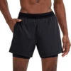 Rhone 5" Mako Tech Short Lined -Everyday Yoga 6868620410923 black 1a