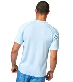 Rhone Reign Tech Short Sleeve Castaway Heather