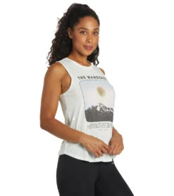 Spiritual Gangster The Wanderer Muscle Tank Stone