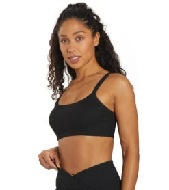 Year Of Ours Ribbed Bralette 2.0 Black -Everyday Yoga 6932381401131 black 4a
