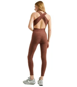 Year Of Ours Stretch Onesie -Everyday Yoga 6932381892651 redrock 2a