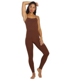 Girlfriend Collective The Unitard -Everyday Yoga 6939606253611 earth 1