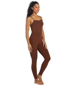 Girlfriend Collective The Unitard -Everyday Yoga 6939606253611 earth 2a 1