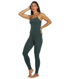 Girlfriend Collective The Unitard Moss -Everyday Yoga 6939606319147 moss 4a