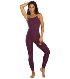 Girlfriend Collective The Unitard -Everyday Yoga 6939606450219 plum 1a