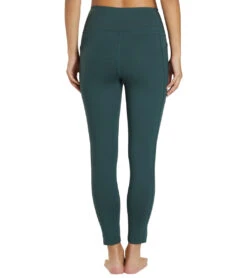 Girlfriend Collective 7/8 Length High Rise Pocket Leggings -Everyday Yoga 6939612479531 moss 3a
