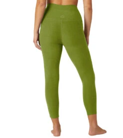 Beyond Yoga Spacedye Out Of Pocket High Waisted Capri Legging -Everyday Yoga 6958914404395 ferngreenheather 3a