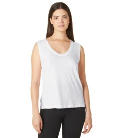 Beyond Yoga Signature Scoop Tank White -Everyday Yoga 6959161442347 white