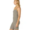 Beyond Yoga Spacedye Get In Gear Biker Jumpsuit Birch Heather -Everyday Yoga 7027783958571 birchheather 2a