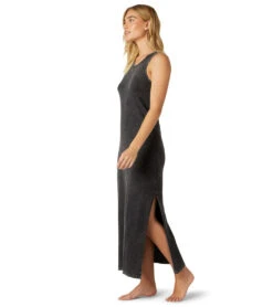 Beyond Yoga Effortless Tank Dress Washed Black