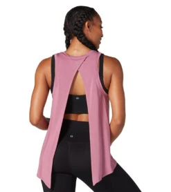Tavi Tie Back Tank Berry