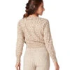 Tavi Classic Cropped Cardigan Latte Leopard -Everyday Yoga 7029827010603 latteleopard 2a
