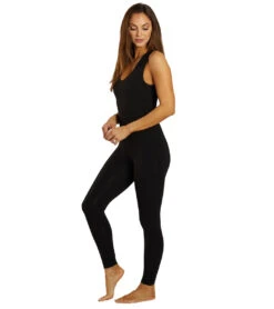 Year Of Ours Body V-Neck Jumpsuit 15 Year Of Ours Body V-Neck Jumpsuit -Everyday Yoga 7059528384555 black 4a