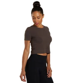 NUX Our Favorite Crop Top Calico