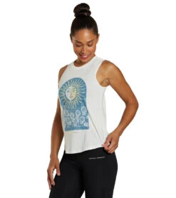 Spiritual Gangster Growth Mindset Muscle Tank Stone -Everyday Yoga 7072442220587 stone 4a