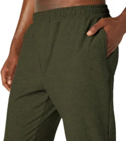 Beyond Yoga Spacedye Men's Take It Easy Pants Avocado Heather -Everyday Yoga 7086799421483 avocadoheather 4a 1