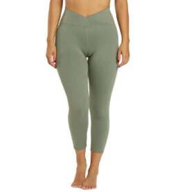 Balance Collection Easy Crossover Capri Agave Green -Everyday Yoga 7087193784363 agavegreen