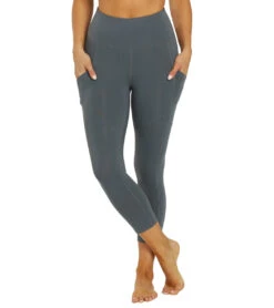 Marika Bailee High Rise Tummy Control Pocket Capri -Everyday Yoga 7087194472491 turbulence
