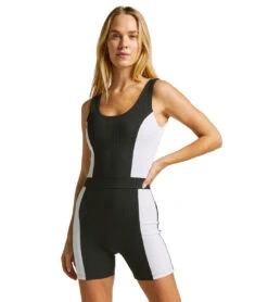 Year Of Ours Johanna Onesie Black/White