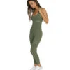 Topissima Serena Jumpsuit Earth Green -Everyday Yoga 7090536939563 earthgreen 2a 1