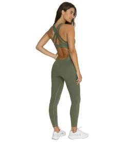 Topissima Serena Jumpsuit -Everyday Yoga 7090536939563 earthgreen 3a