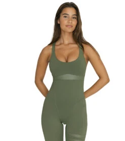 Topissima Serena Jumpsuit Earth Green -Everyday Yoga 7090536939563 earthgreen 4a 1